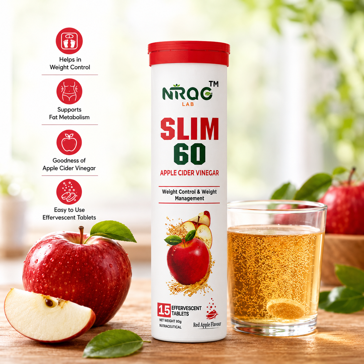 Nirog Lab Slim 60 ACV Tablet- Effective Weight Loss