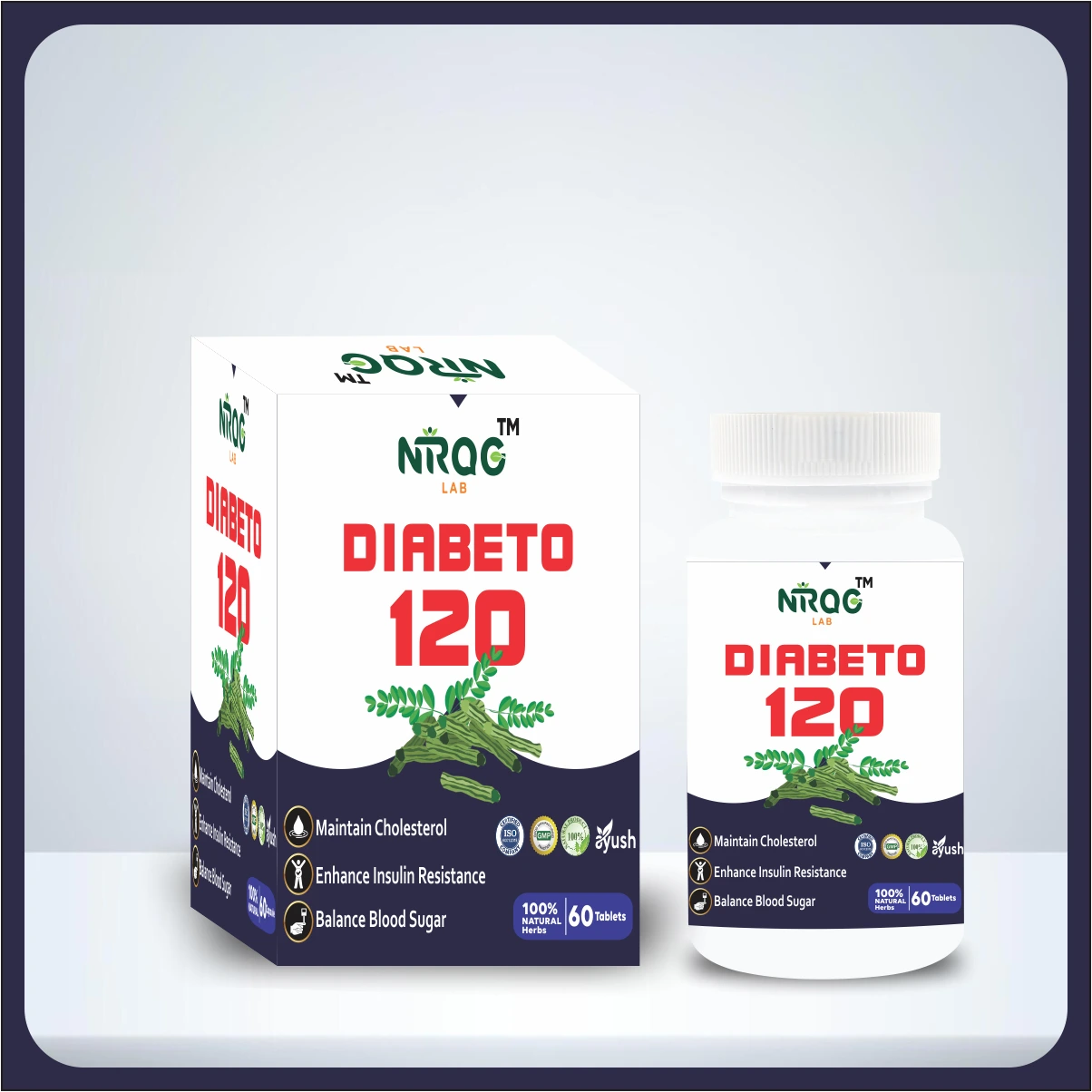 Nirog Lab Diabeto 120 Tablet – Regulate Blood Glucose Levels
