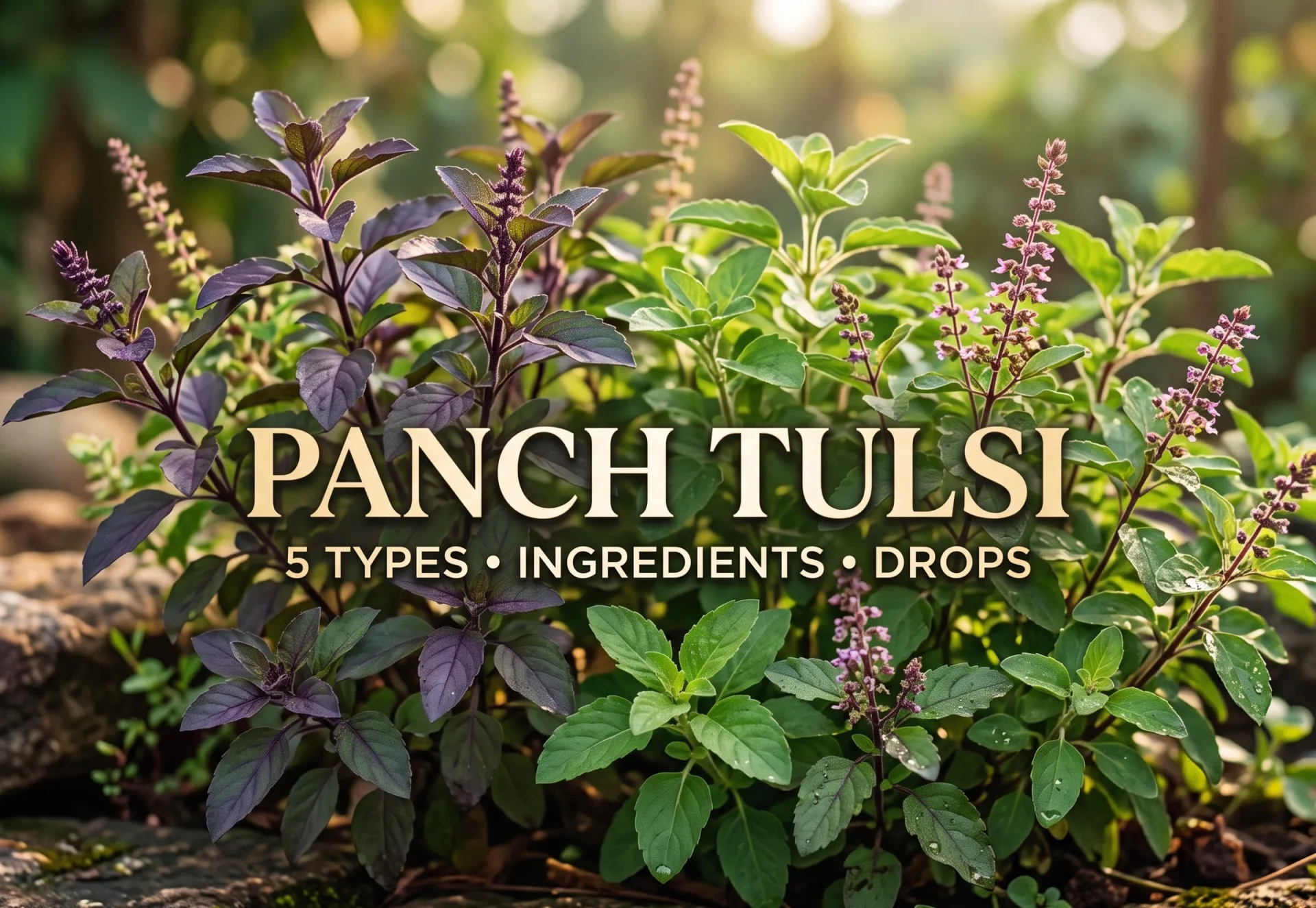 Panch Tulsi Drops: 5 Types, Ingredients and Traditional Uses
