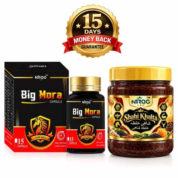Shahi Khalta + Big Mora – Royal Ayurvedic Formula for Men