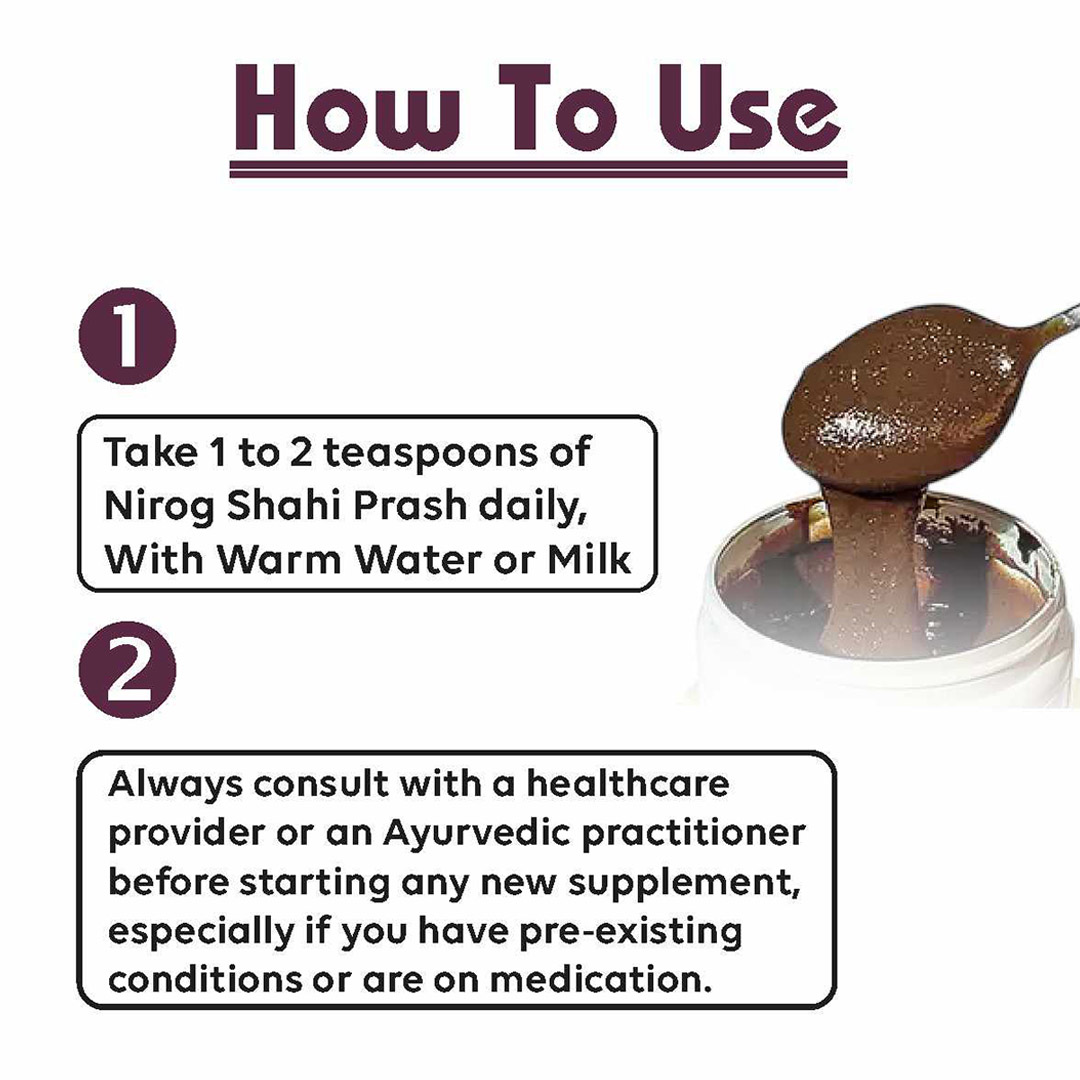 Nirog Lab Shahi Prash – Ayurvedic Herbal Wellness & Stamina Support — image 5