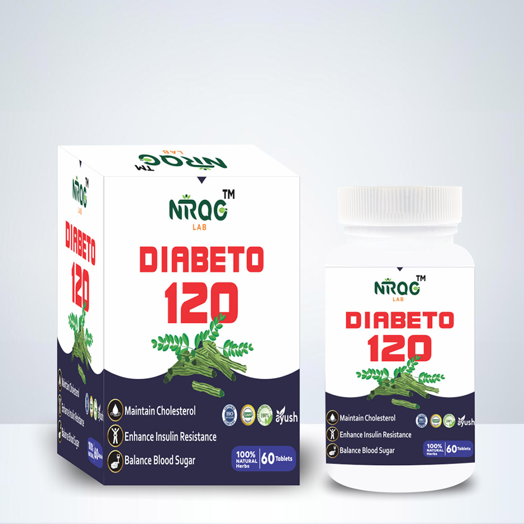 Nirog Lab Diabeto 120 Tablets – Natural Blood Sugar Support